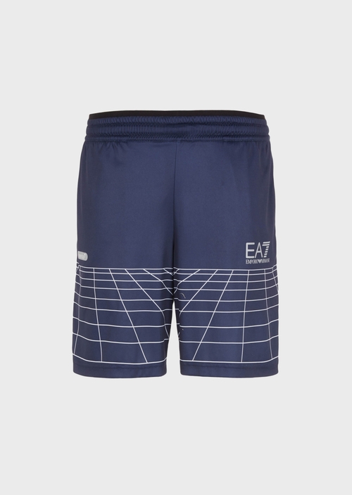 Ea7 grey shorts new arrivals