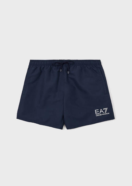 Ea7 on sale shorts black