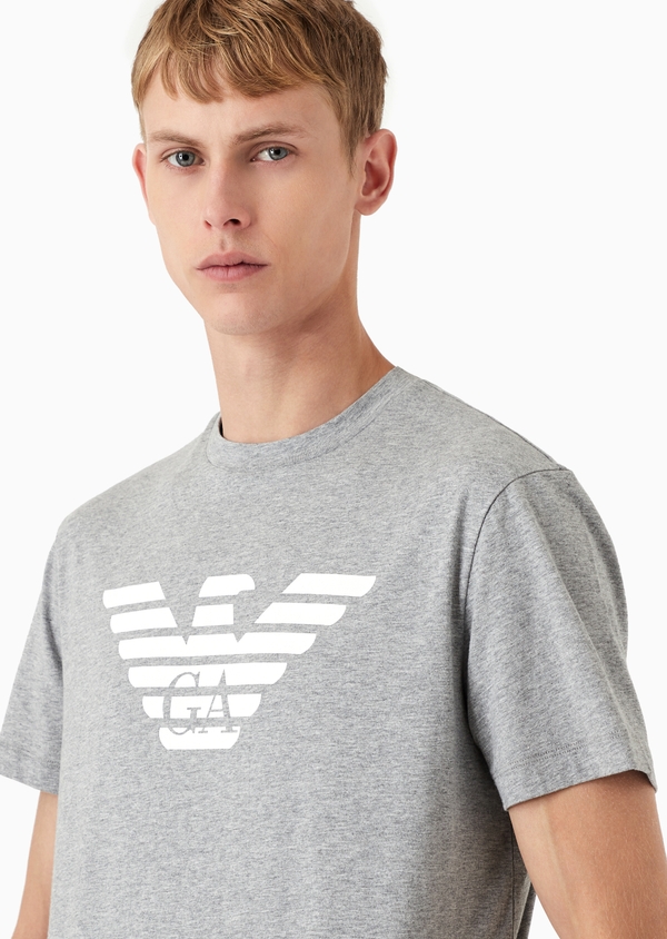 Emporio armani grey t shirt outlet