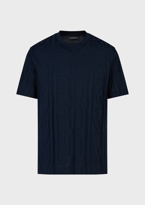 Camiseta Jumper com logo contrastante