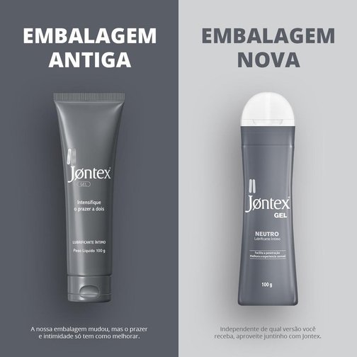GEL LUBRIFICANTE ÍNTIMO JONTEX NEUTRO - SEM SABOR - 100G