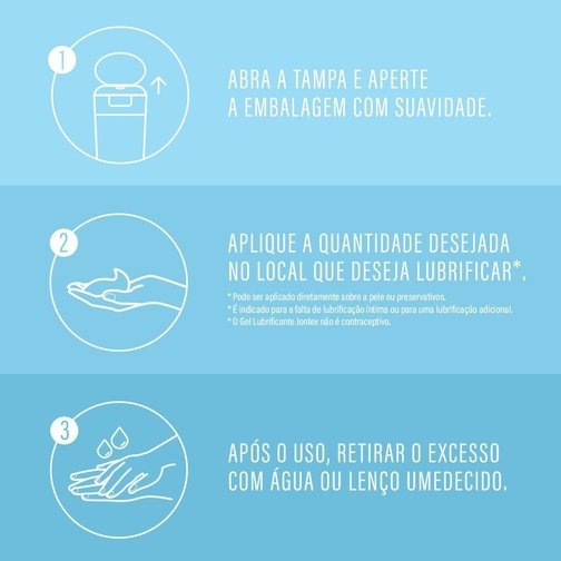 JONTEX NATURALS - GEL LUBRIFICANTE ÍNTIMO 100% NATURAL - EXTRA HIDRATAÇÃO - 100G C/ ÁC. HIALURÔNICO