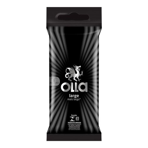 PRESERVATIVO CAMISINHA OLLA LARGE - 6 UNIDADES