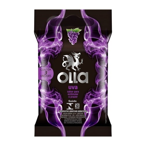 PRESERVATIVO CAMISINHA OLLA SABOR UVA
