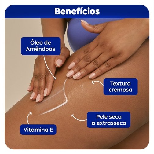 NIVEA KIT LOÇÃO HIDRATANTE MILK PELE SECA A EXTRASSECA 200ML + SABONETE LÍQUIDO CREME CARE 250ML