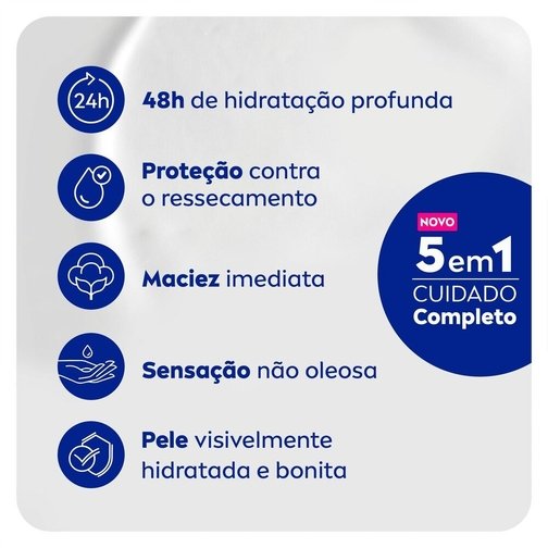 NIVEA LOÇÃO HIDRATANTE MILK PELE SECA A EXTRASSECA 400ML