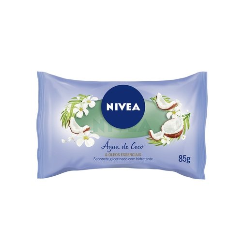 NIVEA SABONETE EM BARRA ÁGUA DE COCO & ÓLEOS ESSENCIAIS 85G