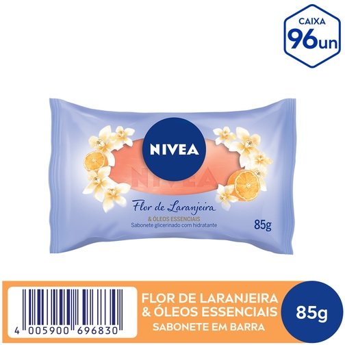 NIVEA SABONETE EM BARRA FLOR DE LARANJEIRA & ÓLEOS ESSENCIAIS 85G