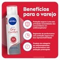 PACK ANTITRANSPIRANTE AEROSSOL 48H NIVEA DRY COMFORT ACTIVE 2 UNIDADES 150ML CADA LEVE MAIS PAGUE MENOS