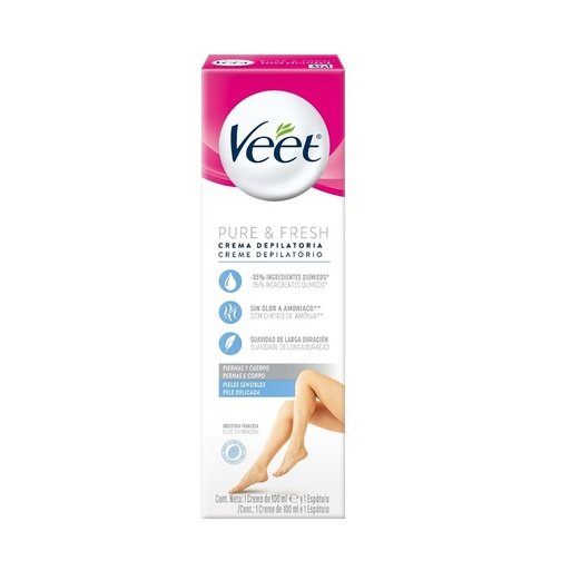 VEET CREME PURE PELE DELICADA