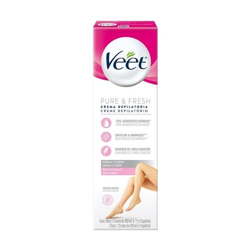 VEET CREME PURE PELE NORMAL - 100ML