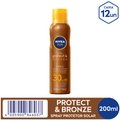 NIVEA SUN PROTECT & BRONZE SPRAY FPS 30 200ML