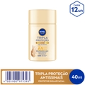 NIVEA SUN PROTETOR SOLAR FACIAL TRIPLA PROTEÇÃO FLUIDO ANTISSINAIS FPS65 40ML