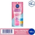 NIVEA SUN PROTETOR SOLAR FACIAL TRIPLA PROTEÇÃO LOÇÃO PELE RADIANTE FPS50 40ML