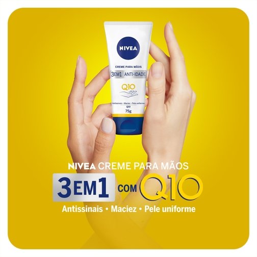 NIVEA CREME PARA AS MÃOS Q10 PLUS REPARAÇÃO 75G