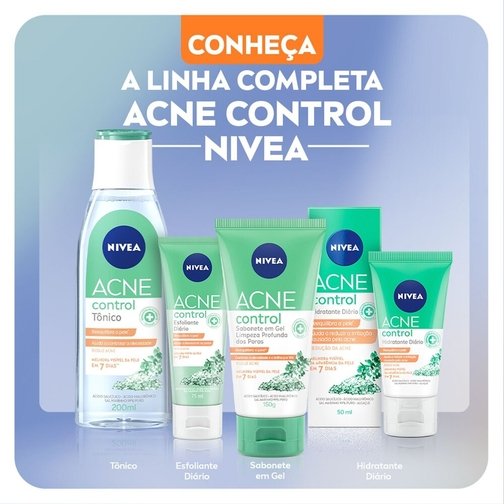 NIVEA SABONETE FACIAL EM GEL ACNE CONTROL 150G