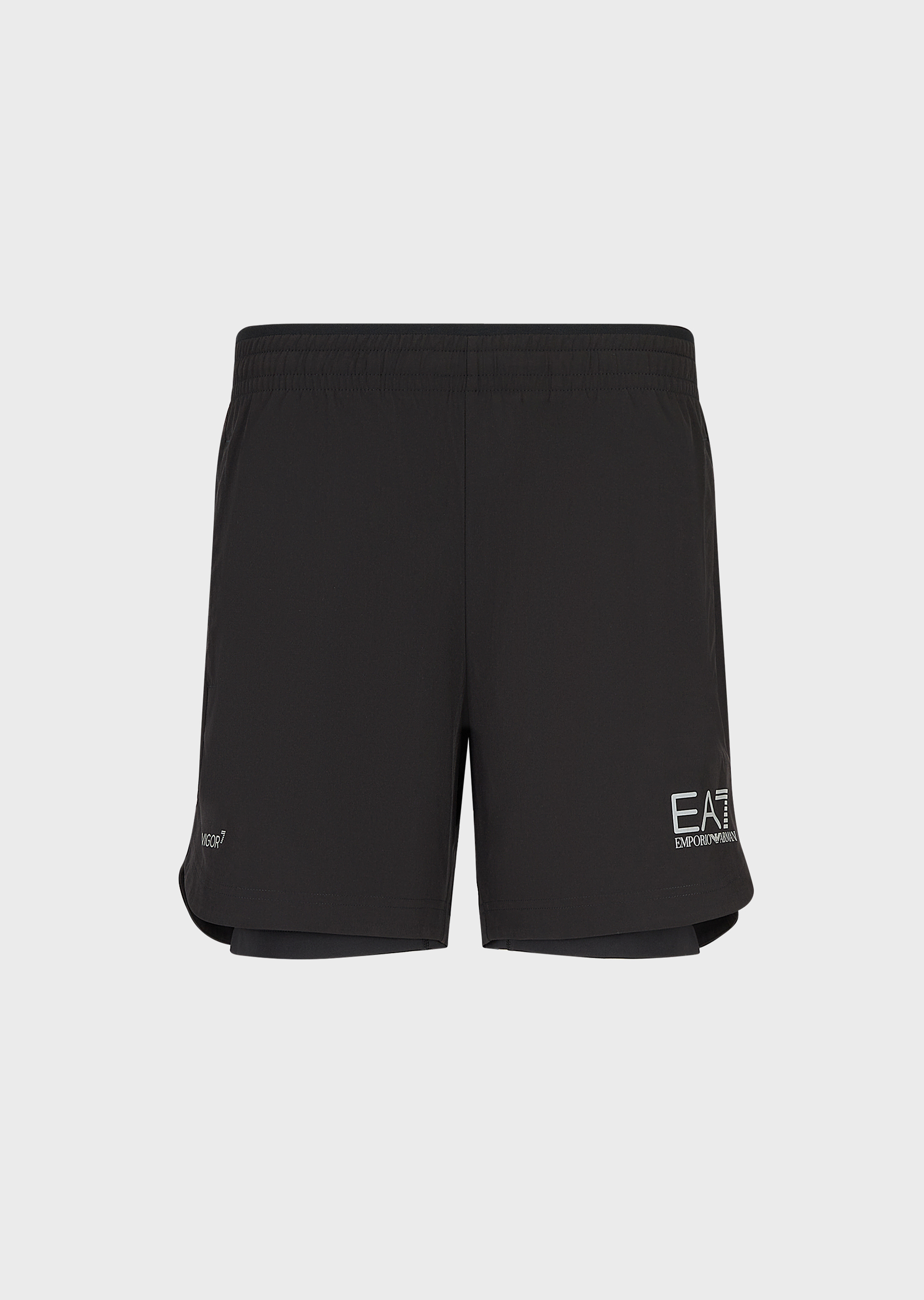 Ea7 black shorts best sale