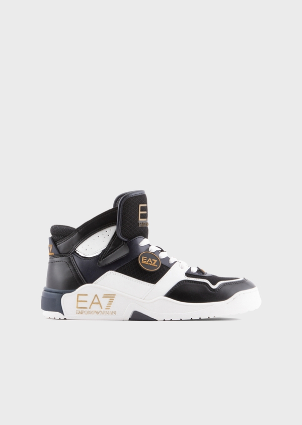 Emporio armani high top sneakers new arrivals
