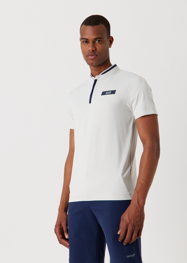 Camisa polo com logo