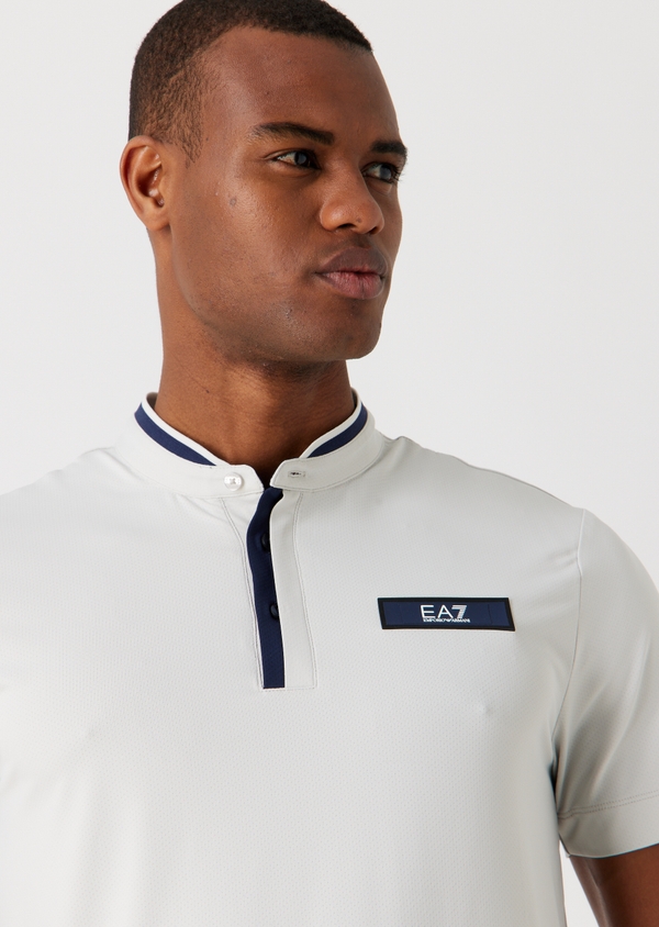 Ea7 white hotsell polo