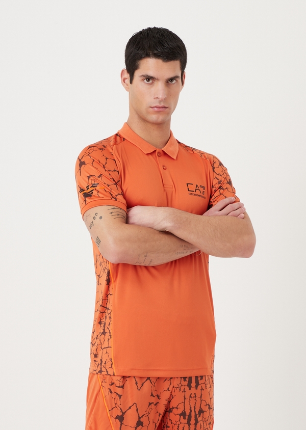 Ea7 polo t shirt deals