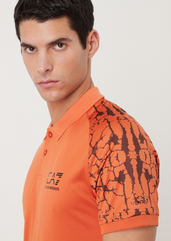 Ea7 polo on sale shirt mens