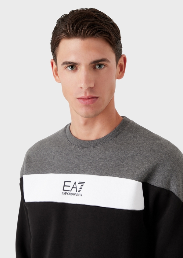 Ea7 control hot sale panel crew sweatshirt