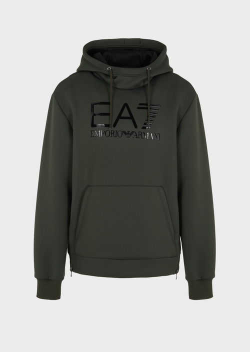 Ea7 green hoodie store