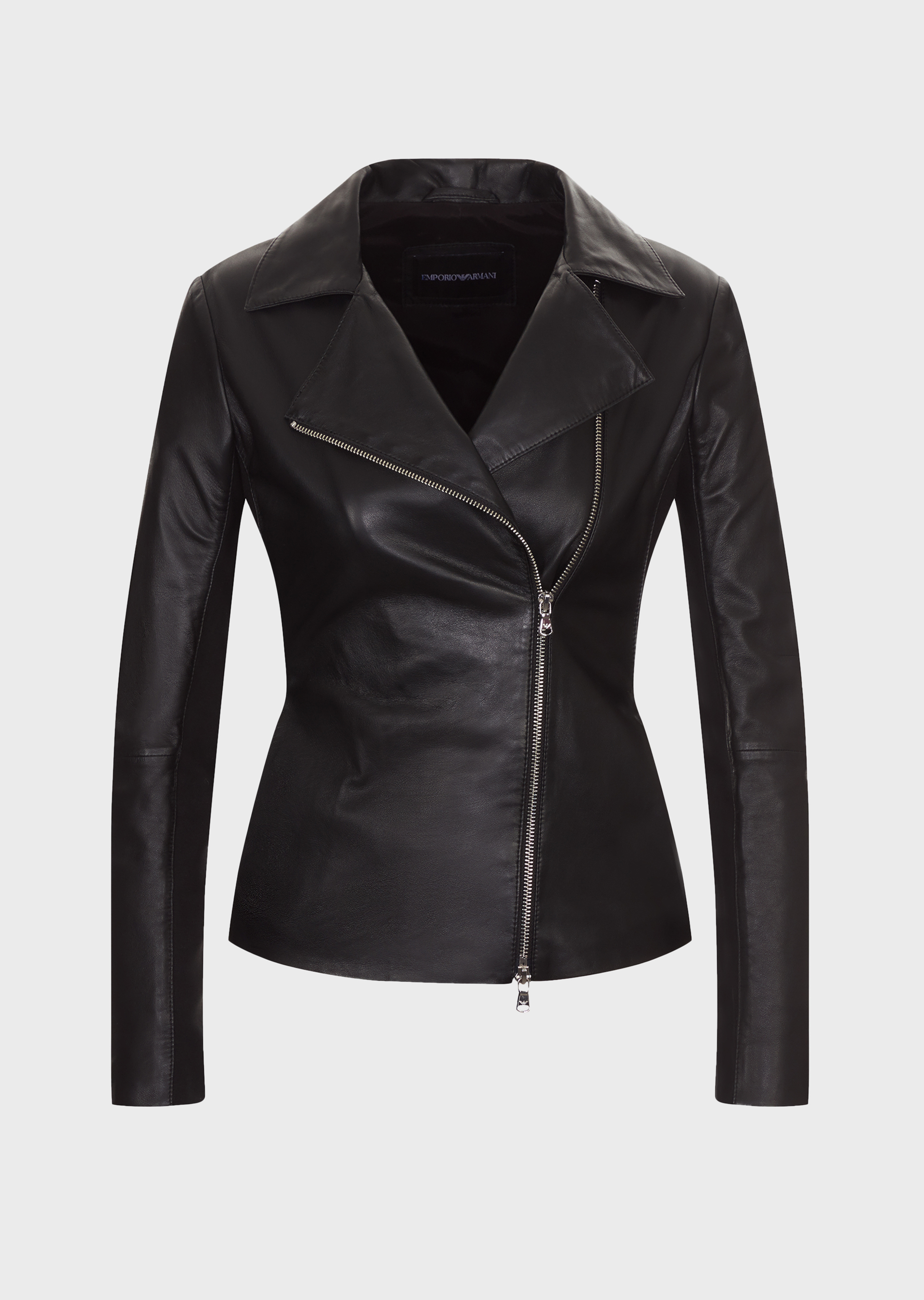 Emporio armani jaqueta de couro cheap