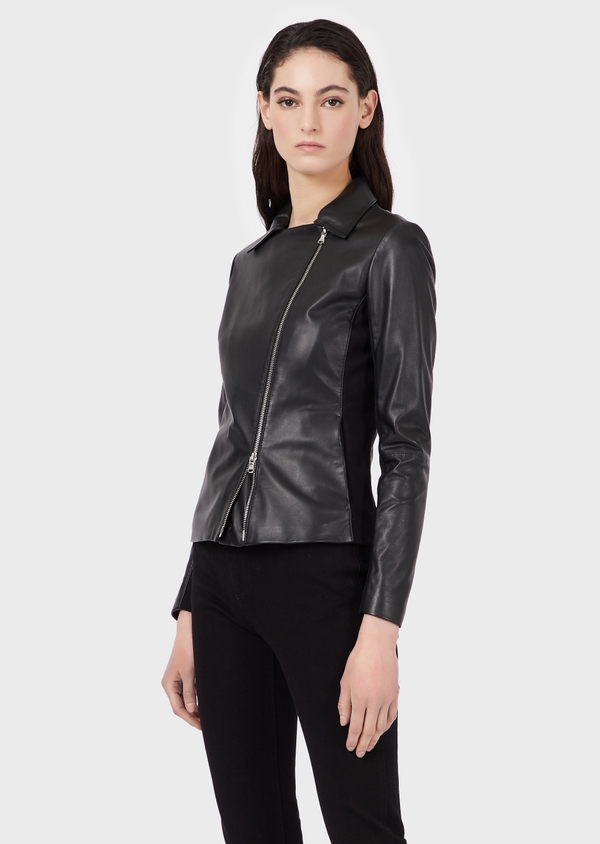 Jaqueta de couro giorgio clearance armani