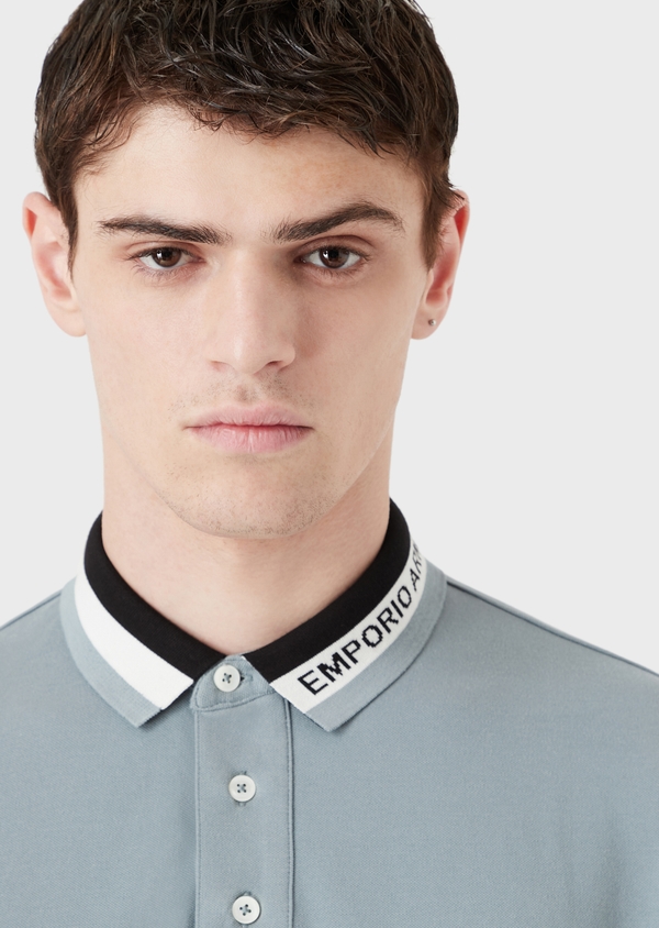 Emporio armani men's polo shirt on sale
