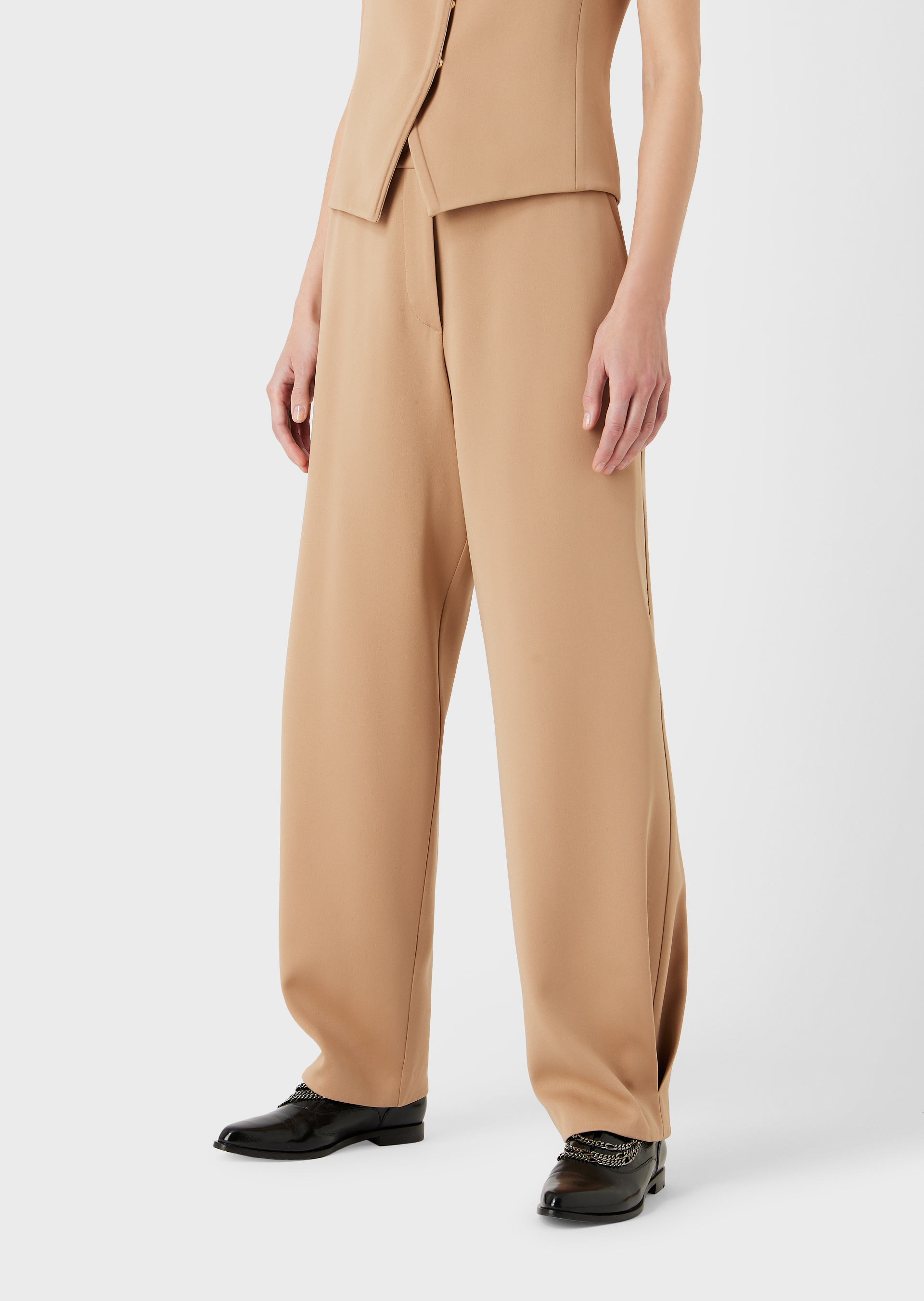 Calça de hotsell seda com elastico