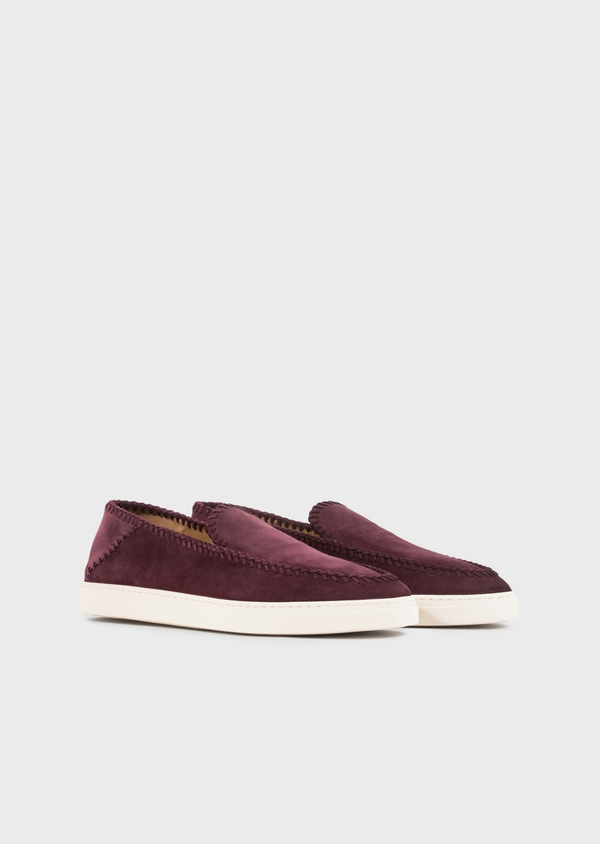 Tenis slip on camurça clearance