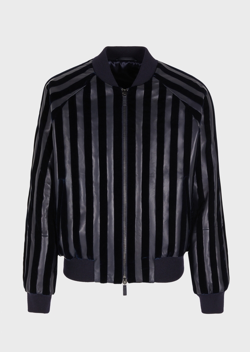 Jaqueta de best sale couro giorgio armani