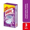 PASTILHA ADESIVA SANITÁRIA HARPIC LAVANDA COM 3 UNIDADES COM 20% DE DESCONTO