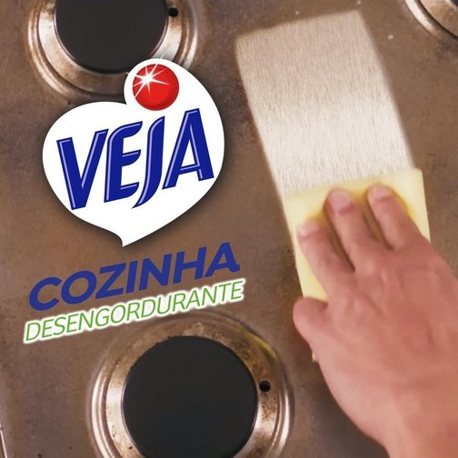 DESENGORDURANTE VEJA COZINHA LARANJA REFIL 500ML