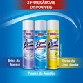 DESINFETANTE AEROSSOL LYSOL FLORES DE LIMA LIMÃO 360ML