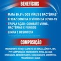 DESINFETANTE LÍQUIDO LYSOL LÍQUIDO PUREZA DO ALGODÃO 3L