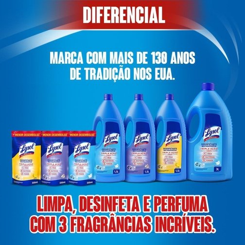 DESINFETANTE LÍQUIDO LYSOL PODER CÍTRICO 500ML