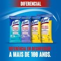 LENÇOS DESINFETANTES LYSOL PODER CÍTRICO 72 UNIDADES