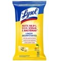 LENÇOS DESINFETANTES LYSOL PODER CÍTRICO 72 UNIDADES
