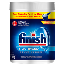 DETERGENTE PARA LAVA LOUÇAS EM PÓ FINISH 1KG
