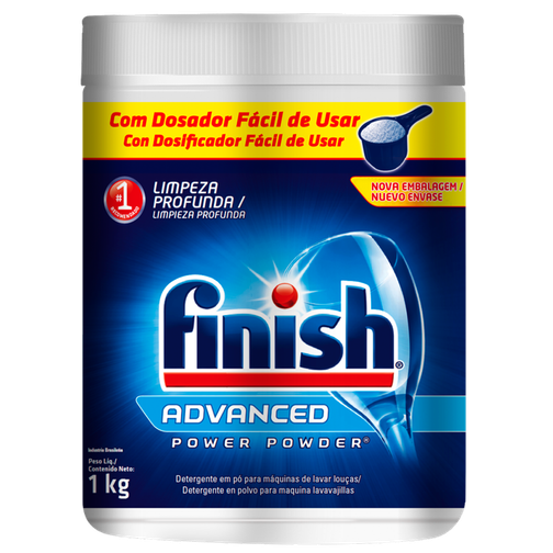 DETERGENTE PARA LAVA LOUÇAS EM PÓ FINISH 1KG