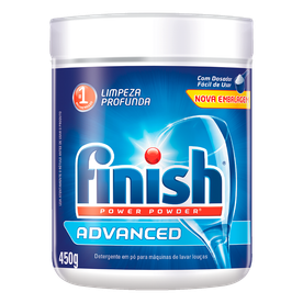 DETERGENTE PARA LAVA LOUÇAS EM PÓ FINISH 450G