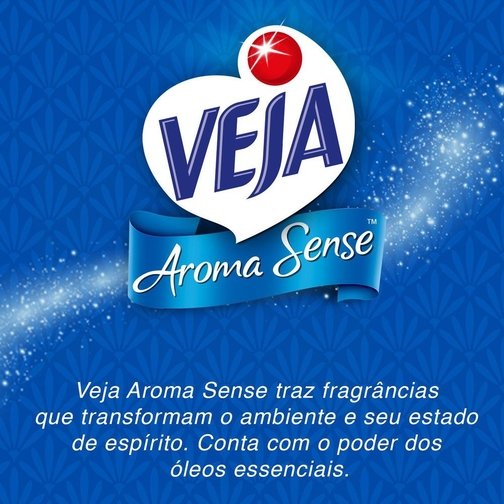 LIMPADOR PERFUMADO VEJA AROMA SENSE ENERGIA 2L COM ÓLEOS ESSENCIAIS