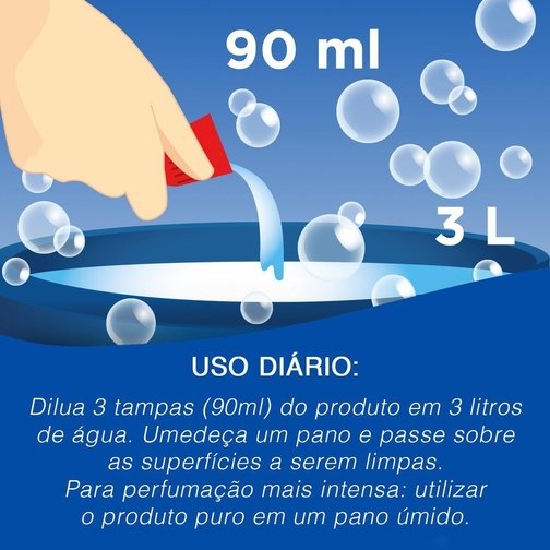LIMPADOR PERFUMADO VEJA AROMA SENSE ENERGIA 2L COM ÓLEOS ESSENCIAIS