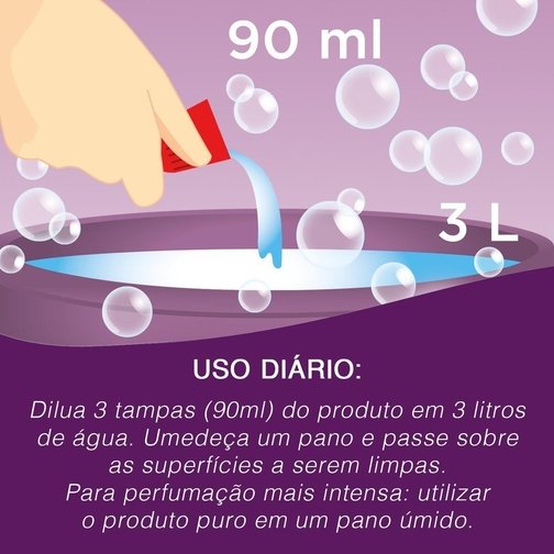 LIMPADOR PERFUMADO VEJA AROMA SENSE EUFORIA 500ML COM ÓLEOS ESSENCIAIS