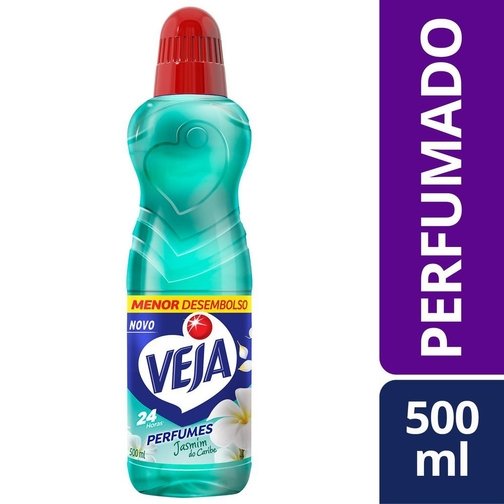 LIMPADOR PERFUMADO VEJA JASMIN DO CARIBE 500ML