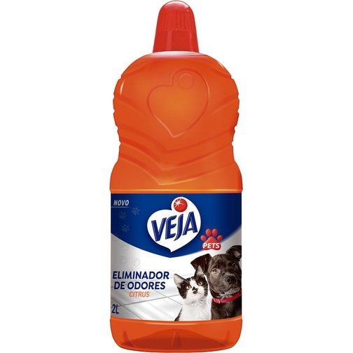LIMPADOR PERFUMADO VEJA PETS DESODORIZADOR CITRUS 2L