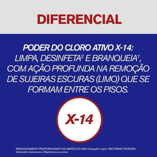 LIMPADOR LIMPEZA PESADA VEJA CLORO ATIVO 500ML COM 20% DE DESCONTO